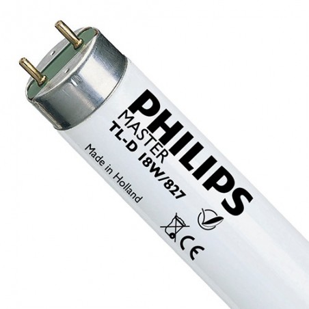 Fluorescente Philips Trifósforo  Luz Cálida